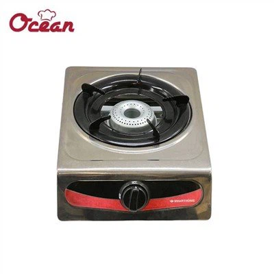 Yon sèl gaz brile andedan kay la